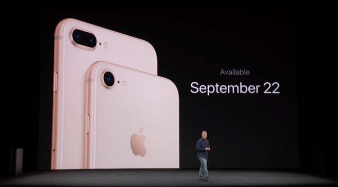 Дата старту продажів iPhone 8 і iPhone 8 Plus