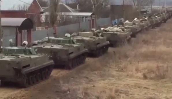 Підкреслюється, що відео було знято не на межі, а техніка не входила в Україну