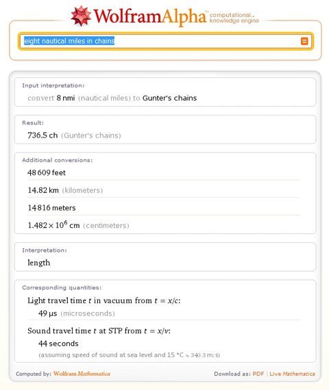 Хорошо, теперь давайте попробуем Wolfram Alpha