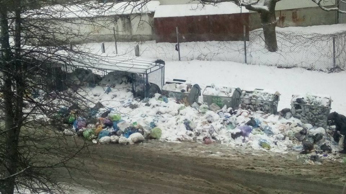 Львовяне регулярно выставляют в соцсети фото с разных районов города, где возле мусорных баков - завалы с отходами